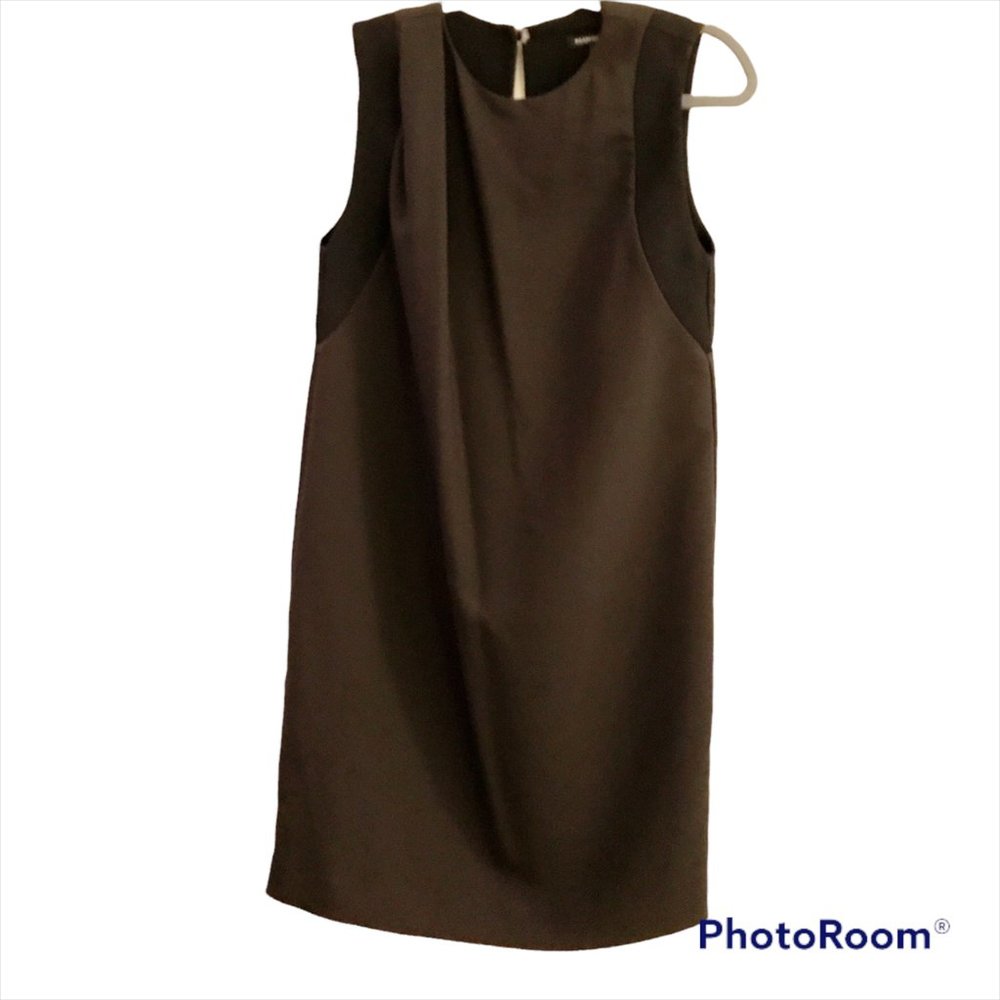 NWOT Mango Black Sheath Dress US XXS